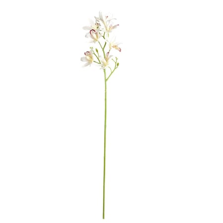 Vickerman 32 in. White Orchid Stem FA188911